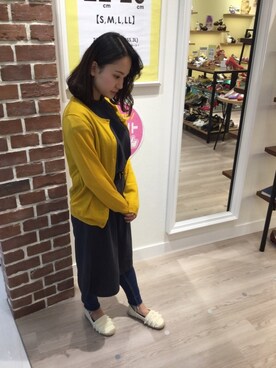 「ORiental TRaffic(ORiental TRaffic)」｜「アイテム（スリッポン）」を使った、WAららぽーとエキスポシティ店さん（レディース・160cm）の春コーディネート