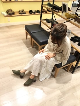 「オリエンタルトラフィック」｜「アイテム（ブーティ）」を使った、WAららぽーとエキスポシティ店さん（レディース・160cm）の秋コーディネート