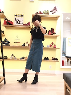 「レオパードスカーフ」｜WAららぽーとエキスポシティ店さん（レディース・150cm）の秋コーディネート