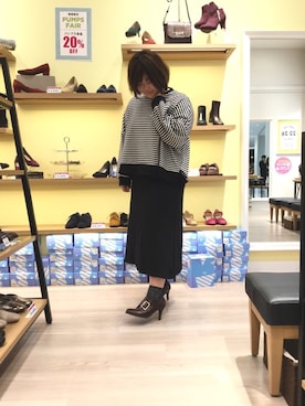 「オリエンタルトラフィック」｜「アイテム（ブーティ）」を使った、WAららぽーとエキスポシティ店さん（レディース・160cm）の秋コーディネート