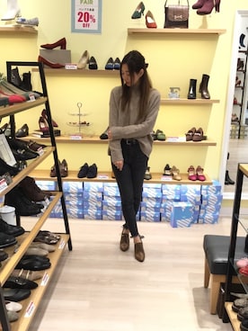 「オリエンタルトラフィック」｜「アイテム（ブーティ）」を使った、WAららぽーとエキスポシティ店さん（レディース・160cm）の秋コーディネート