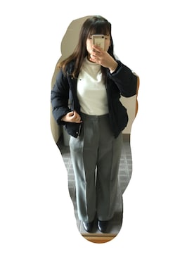 まなさん（レディース・152cm）の冬コーディネート