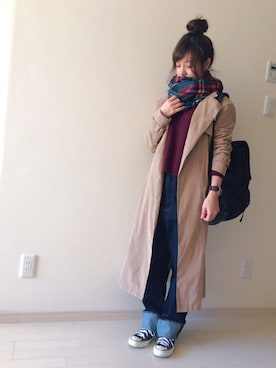 chakoさん(レディース・155cm)の冬コーディネート
