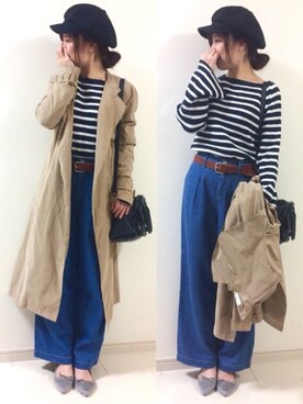 「スプリングSENSEOFPLACE」｜chakoさん（レディース・155cm）の冬コーディネート