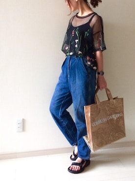 chakoさん（レディース・155cm）の夏コーディネート