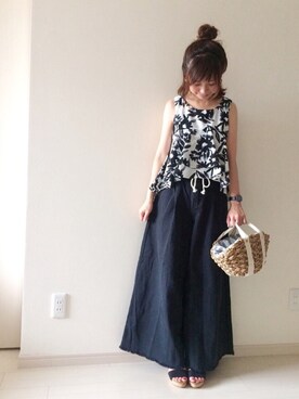 chakoさん（レディース・155cm）の夏コーディネート