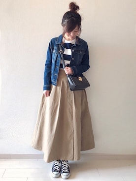 chakoさん（レディース・155cm）の春コーディネート