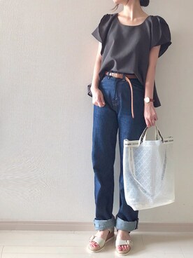 「701」｜chakoさん（レディース・155cm）の夏コーディネート