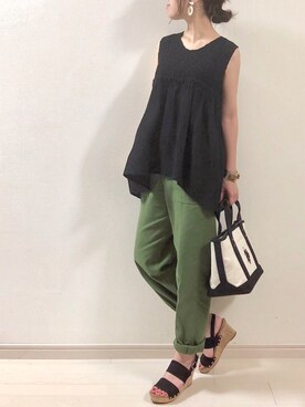 chakoさん（レディース・155cm）の夏コーディネート