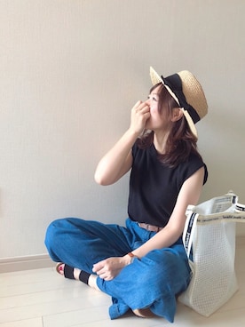 chakoさん（レディース・155cm）の夏コーディネート