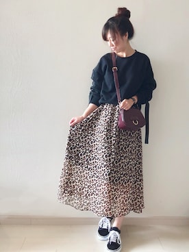 「Daniel Wellington（ダニエルウェリントン）の販売終了クラシックペティット アッシュフィールド32mm（アナログ腕時計）」を使った、chakoさん（レディース・155cm）の秋コーディネート