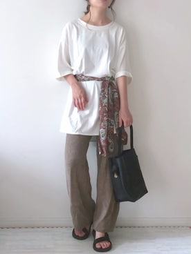 chakoさん（レディース・155cm）の夏コーディネート