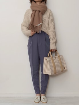 chakoさん（レディース・155cm）の冬コーディネート