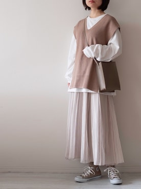 chakoさん（レディース・155cm）の春コーディネート