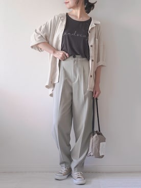 chakoさん（レディース・155cm）の春コーディネート