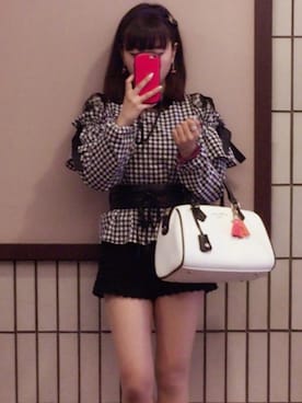 Ayaka Onishiさん(レディース・155cm)の春コーディネート