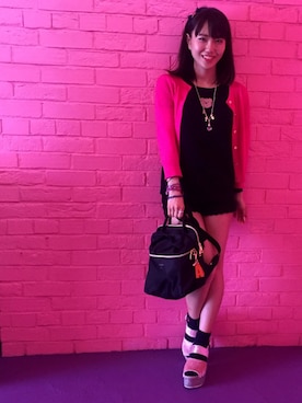 Ayaka Onishiさん（レディース・155cm）の春コーディネート