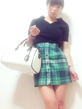 「サマンサタバサ」｜Ayaka Onishiさん（レディース・155cm・20代）の春コーディネート