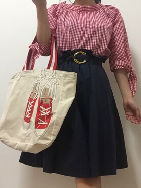 「サマンサタバサ」｜Ayaka Onishiさん（レディース・155cm・20代）の春コーディネート