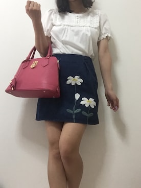 「サマンサタバサ」｜Ayaka Onishiさん（レディース・155cm・20代）の春コーディネート