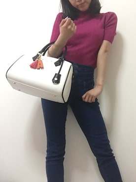 「サマンサタバサ」｜Ayaka Onishiさん（レディース・155cm・20代）の春コーディネート