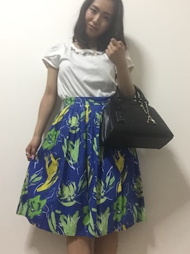 「サマンサタバサ」｜Ayaka Onishiさん（レディース・155cm・20代）の夏コーディネート