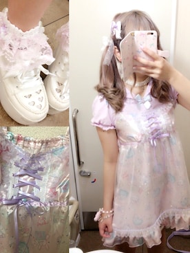 「Nile PERCH（ナイルパーチ）のアイテム（ワンピース/ドレス）」を使った、sykさん（レディース・162cm）の春コーディネート