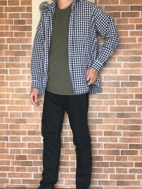 paneさん（メンズ・171cm）の春コーディネート