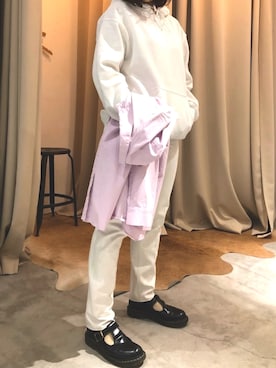 「WITH SENSE（ウィズセンス）のアイテム」を使った、kopaさん（レディース・152cm）の冬コーディネート