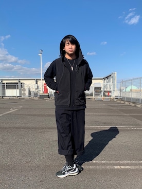 「sacai」｜ざきさん（メンズ・171cm）の冬コーディネート