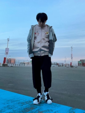 ざきさん（メンズ・171cm）の冬コーディネート