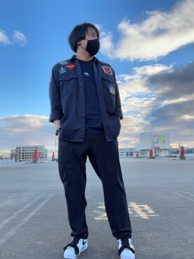 ざきさん（メンズ・171cm）の冬コーディネート