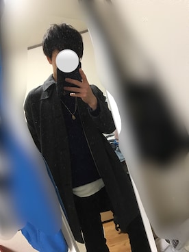 「タディアンドキング」｜「アイテム（ジャケット/アウター）」を使った、人生変える男さん（メンズ・163cm）の冬コーディネート
