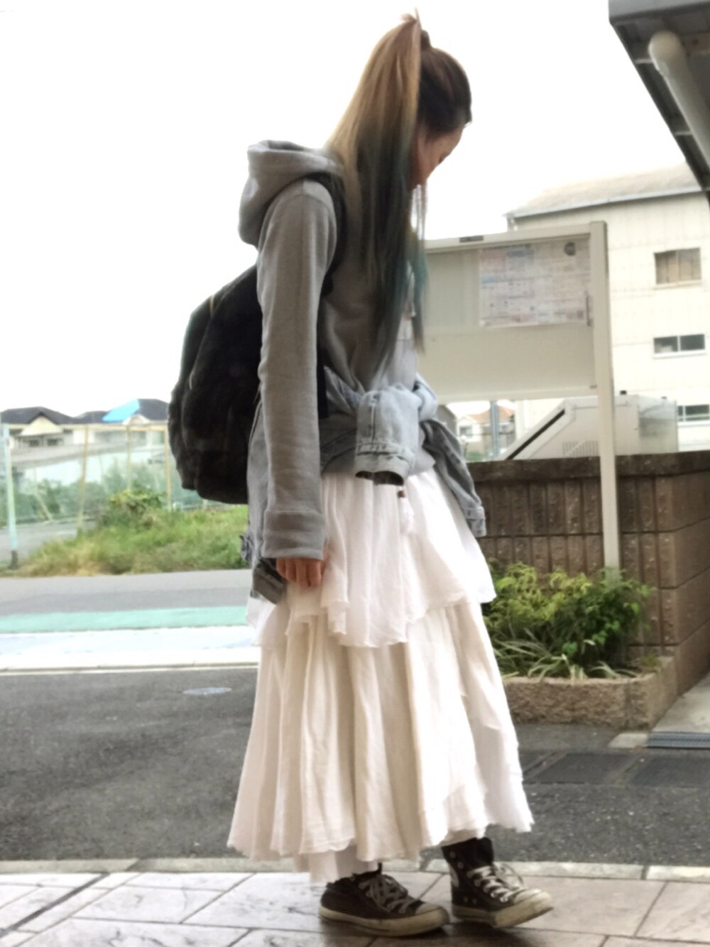 todayful パーカースカート TODAYFULのパーカーを使った「ロングスカート」の人気ファッション