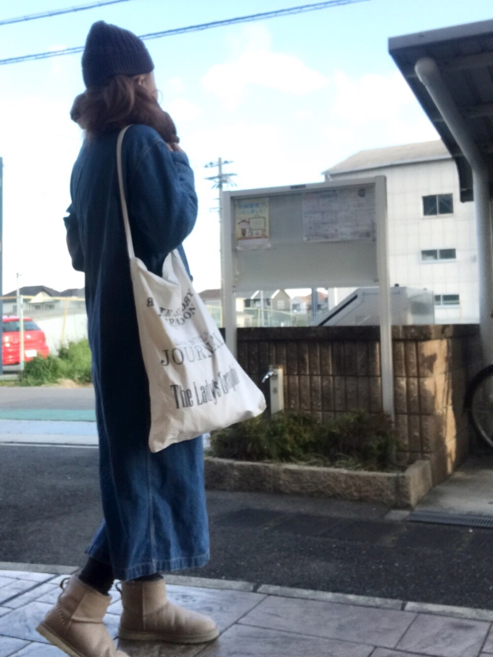 TODAYFUL（トゥデイフル）の「クルーネックBIGニット（ニット