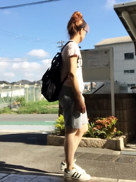 「Ameri（アメリ）のアイテム（カチューシャ）」を使った、いく☆さん（レディース・153cm）の夏コーディネート