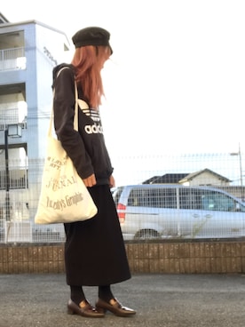 「Ameri（アメリ）のアイテム（その他シューズ）」を使った、いく☆さん（レディース・153cm）の秋コーディネート