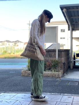 「RED CHOP WORKS（レッドチョップワークス）のアイテム（ワンピース/ドレス）」を使った、いく☆さん（レディース・153cm）の秋コーディネート