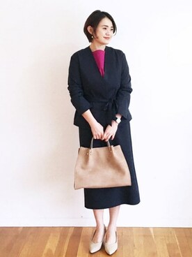 Haco ハコ のスーツジャケットを使った人気ファッションコーディネート Wear