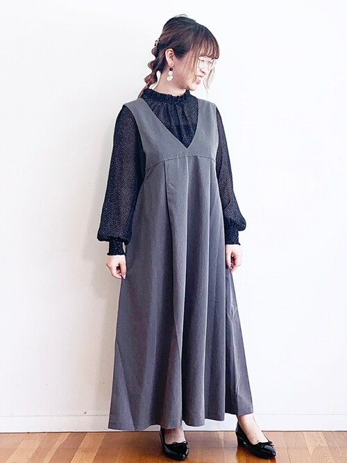 Haco Haco Haco のジャンパースカートを使ったコーディネート Wear