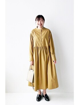 Haco ハコ のシャツワンピースを使った人気ファッションコーディネート Wear