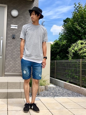 「ROSE BUD（ローズバッド）のアイテム」を使った、マナトさん（メンズ・173cm）の夏コーディネート