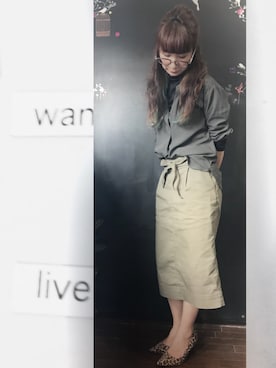 「テロテロ」｜東條 なぎささん（レディース・158cm）の冬コーディネート