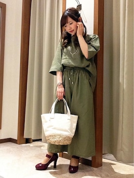 ikka HEAD OFFICE Women'sさん（レディース・158cm）の春コーディネート