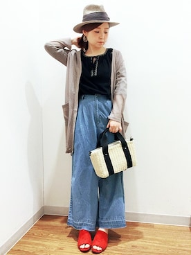 ikka HEAD OFFICE Women'sさん（レディース・158cm）の春コーディネート