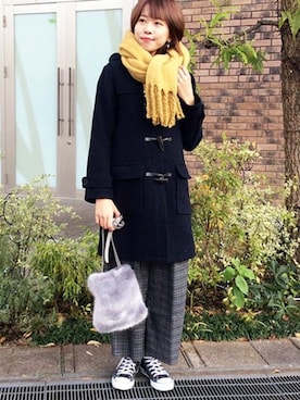 ikka HEAD OFFICE Women'sさん（レディース・158cm）の冬コーディネート