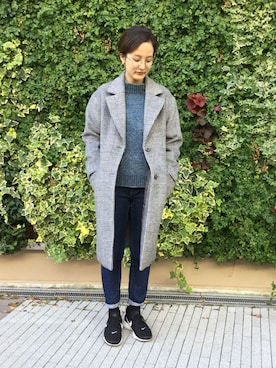 ikka HEAD OFFICE Women'sさん(レディース・158cm)の冬コーディネート