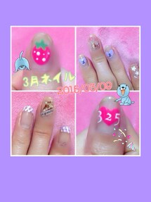 セルフネイル | 誕生日アピールネイル（笑）(ハンドケア/ハンドクリーム)