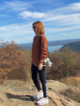 「UNIQUE（ユニーク）のアイテム」を使った、干脆面面-さん（レディース・168cm）の秋コーディネート