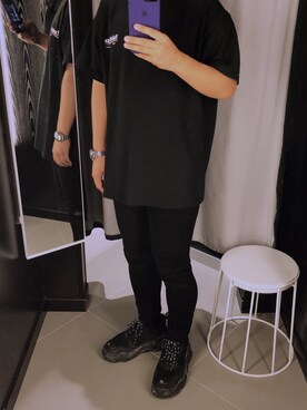 「vetements」｜「アイテム（アナログ腕時計）」を使った、たかひろさん（メンズ・170cm）の夏コーディネート